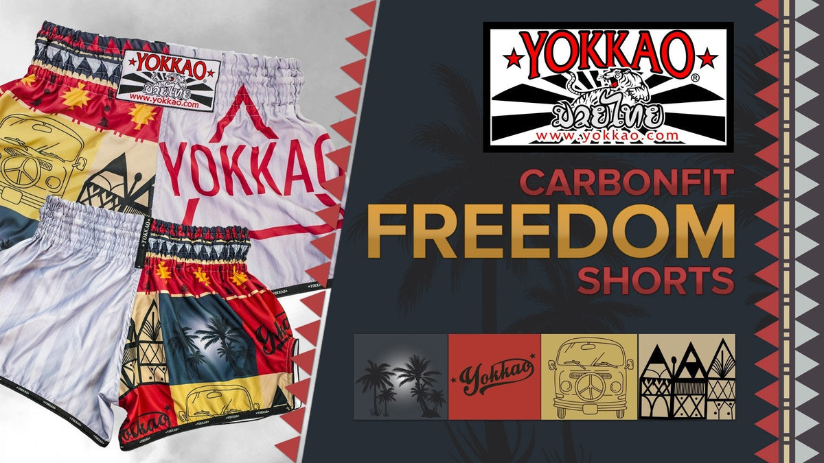 Presenting The All-New YOKKAO Freedom CarbonFit Muay Thai Shorts!-YOKKAO Europe