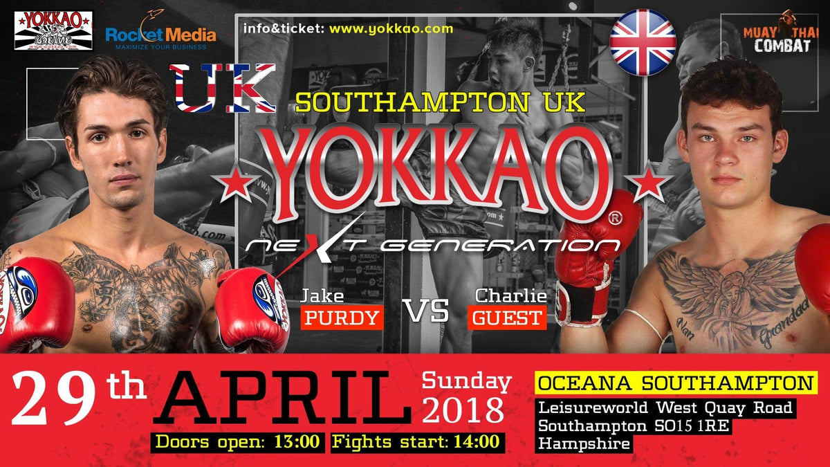 YOKKAO Next Generation Southampton: Jake Purdy vs Charlie Guest-YOKKAO Europe