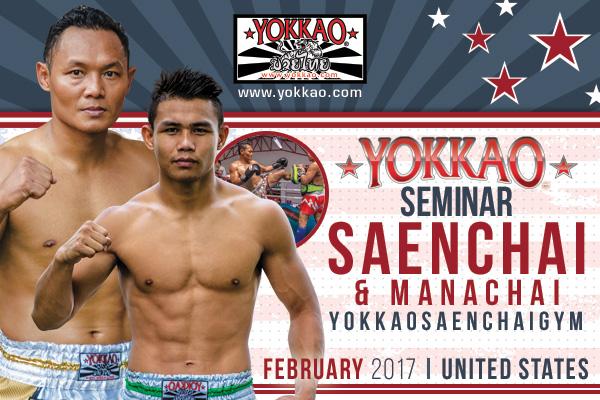 YOKKAO Saenchai/Manachai USA Seminar Tour Confirmed!-YOKKAO Europe