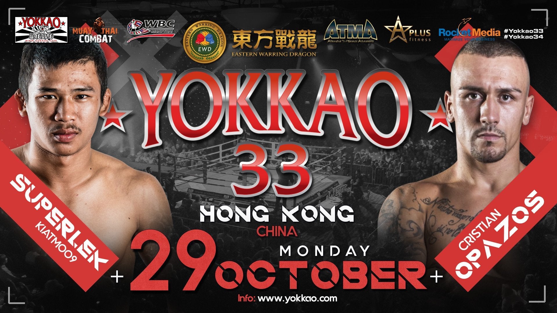 Superlek Joins YOKKAO 33 - 34 For Triple-Headliner Treat-YOKKAO Europe