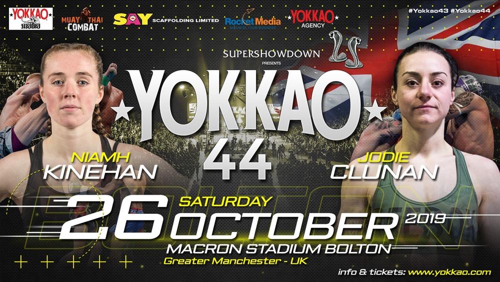 YOKKAO 44: Niamh Kinehan vs Jodie Clunan-YOKKAO Europe