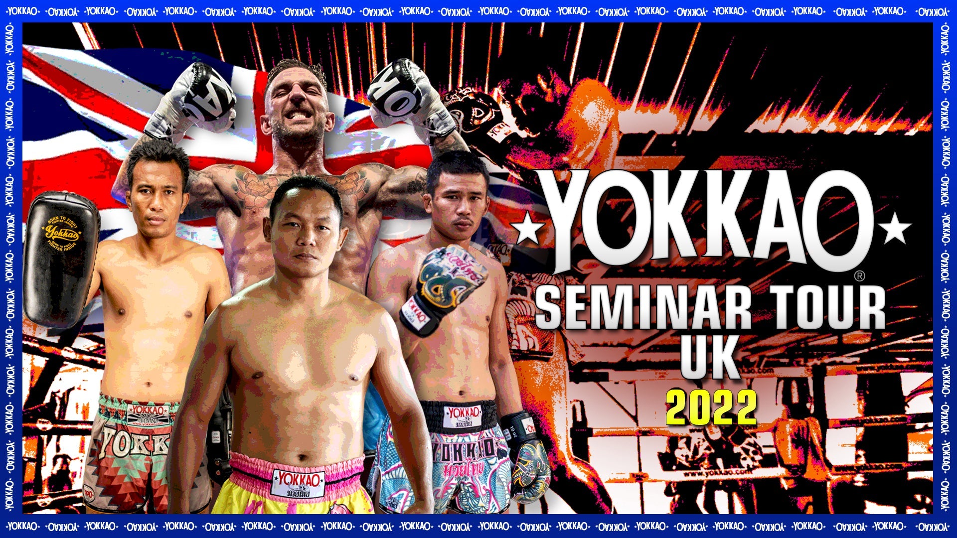 YOKKAO Announces Summer 2022 UK Seminar Tour-YOKKAO Europe
