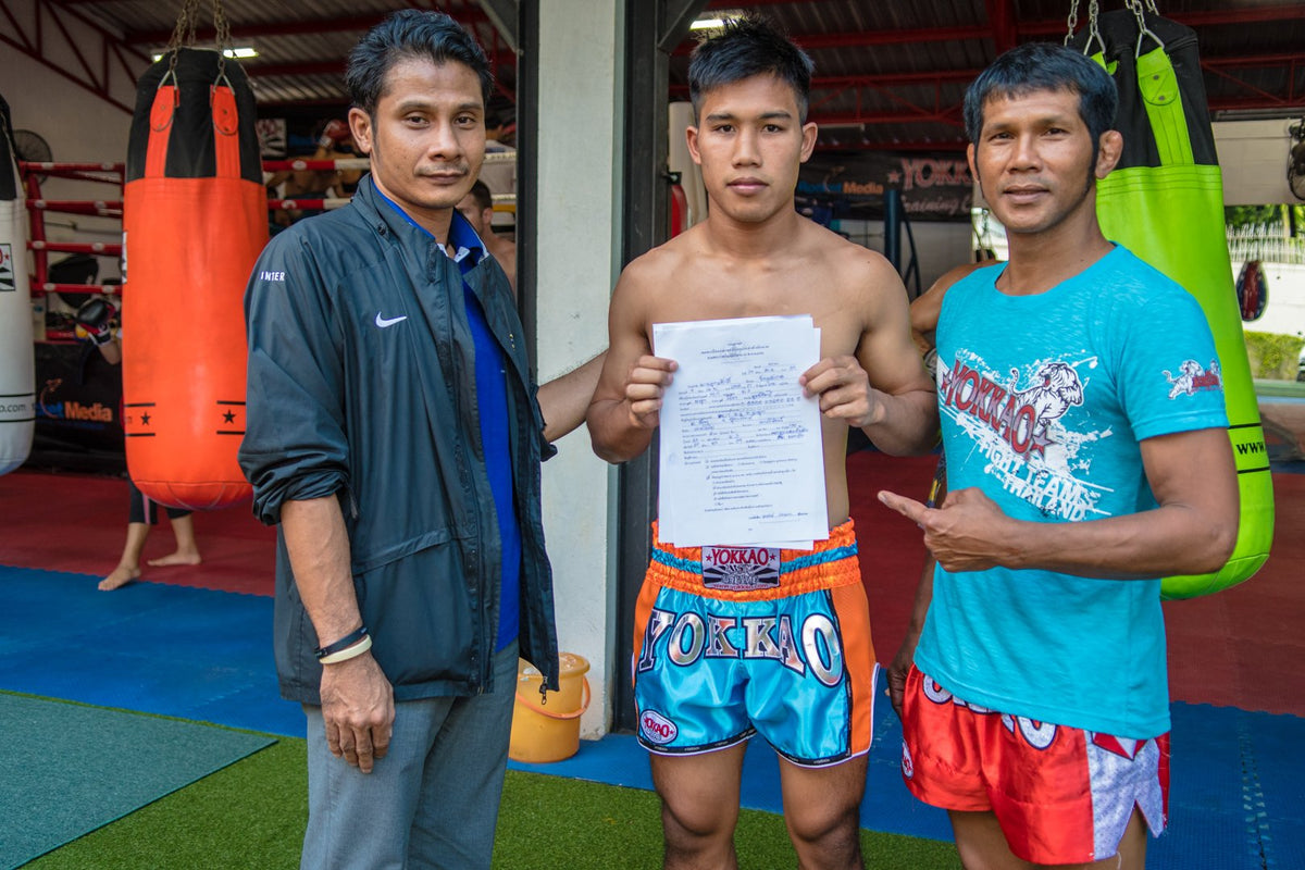 YOKKAO acquires talented fighter Yodchai from Muay Thai Camp in Sing Buri!-YOKKAO Europe