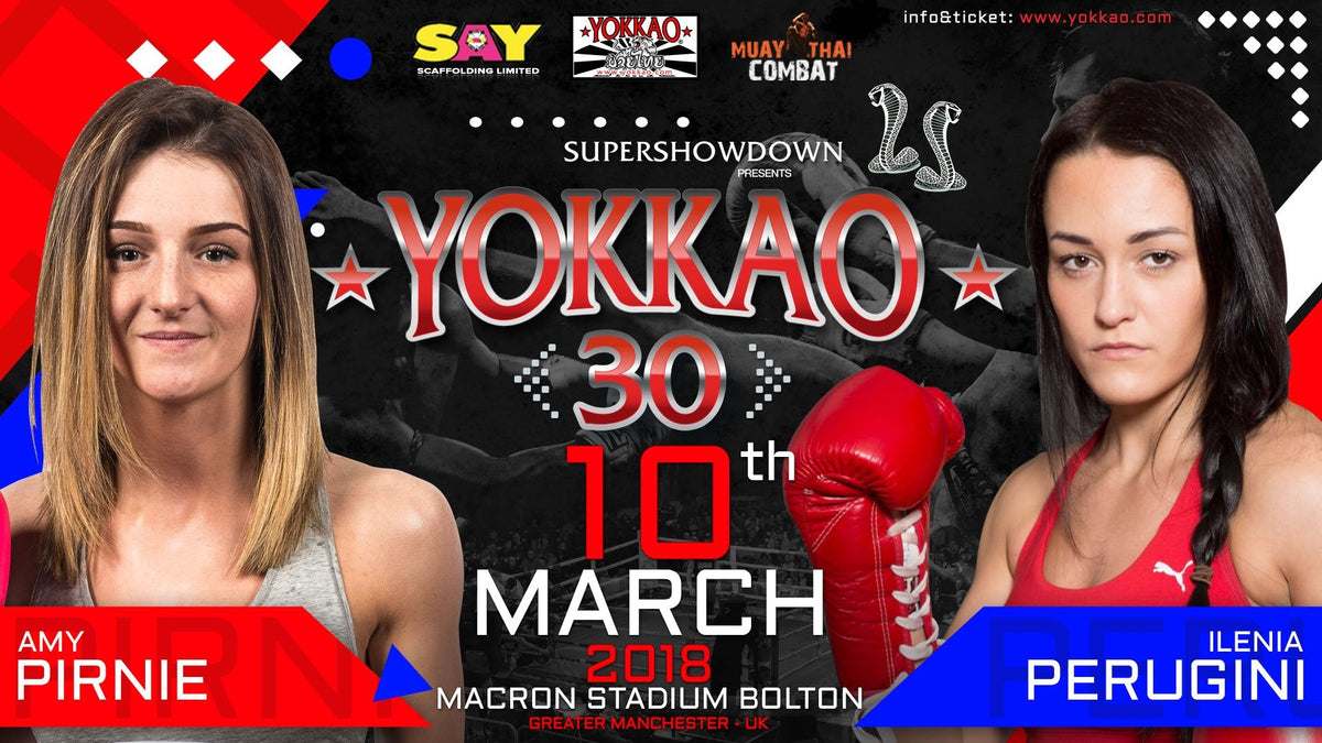 YOKKAO 30: Amy Pirnie vs Ilenia Perugini!-YOKKAO Europe