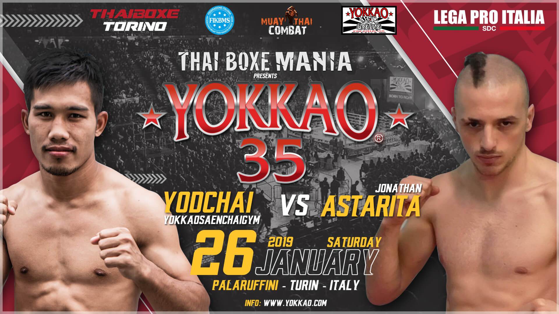 YOKKAO 35: Yodchai vs Jonathan Astarita-YOKKAO Europe