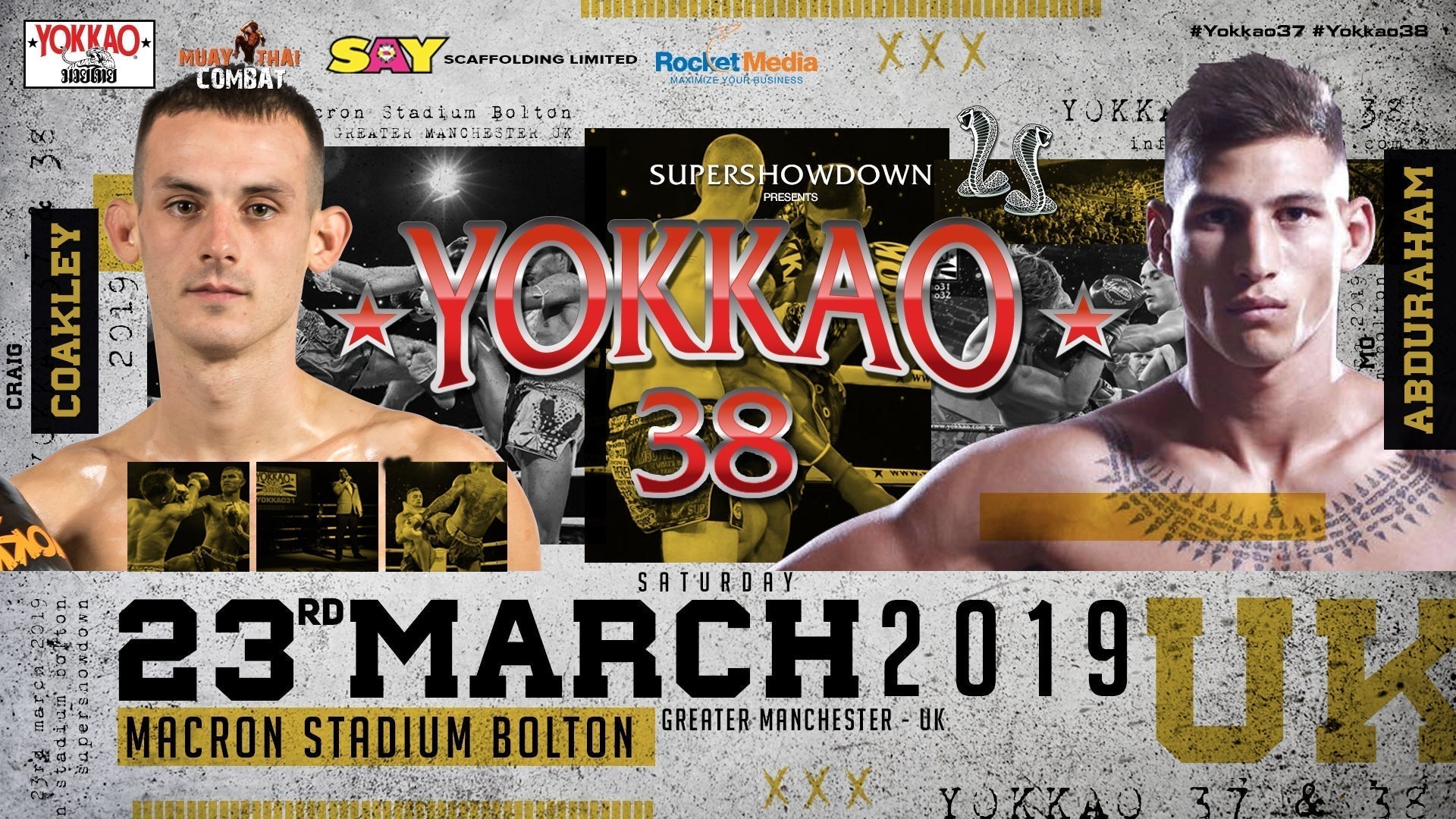 Craig Coakley To Face Mo Abdurahman at YOKKAO 38