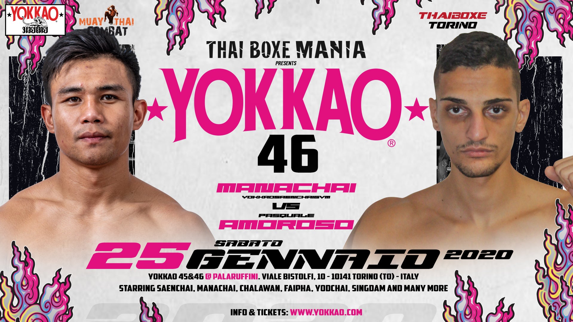 YOKKAO 46: MANACHAI VS PASQUALE AMOROSO