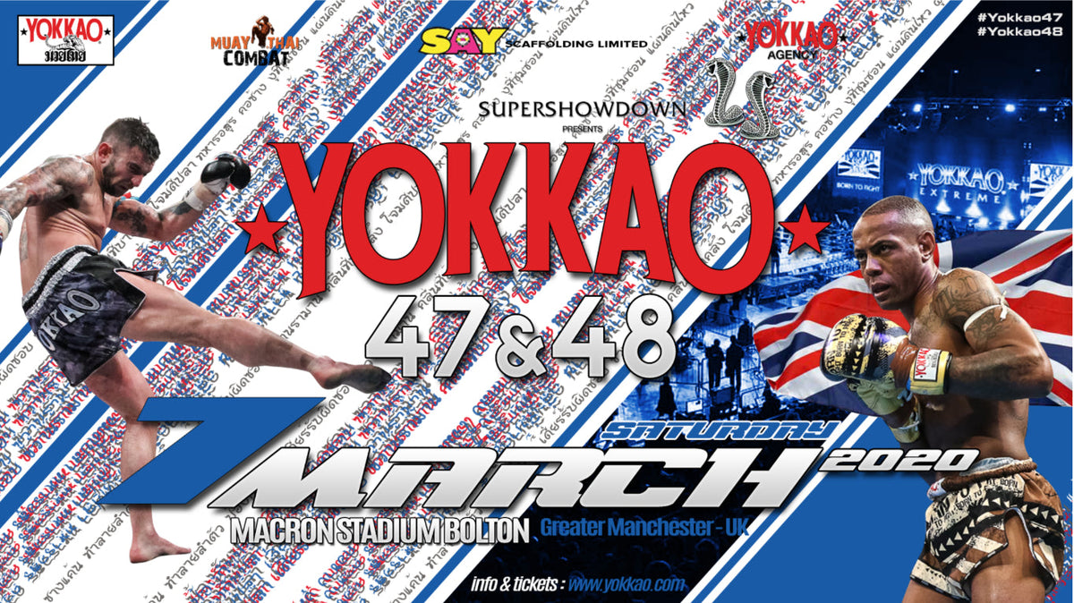 YOKKAO 47-48 Full Fight Card Confirmed-YOKKAO Europe