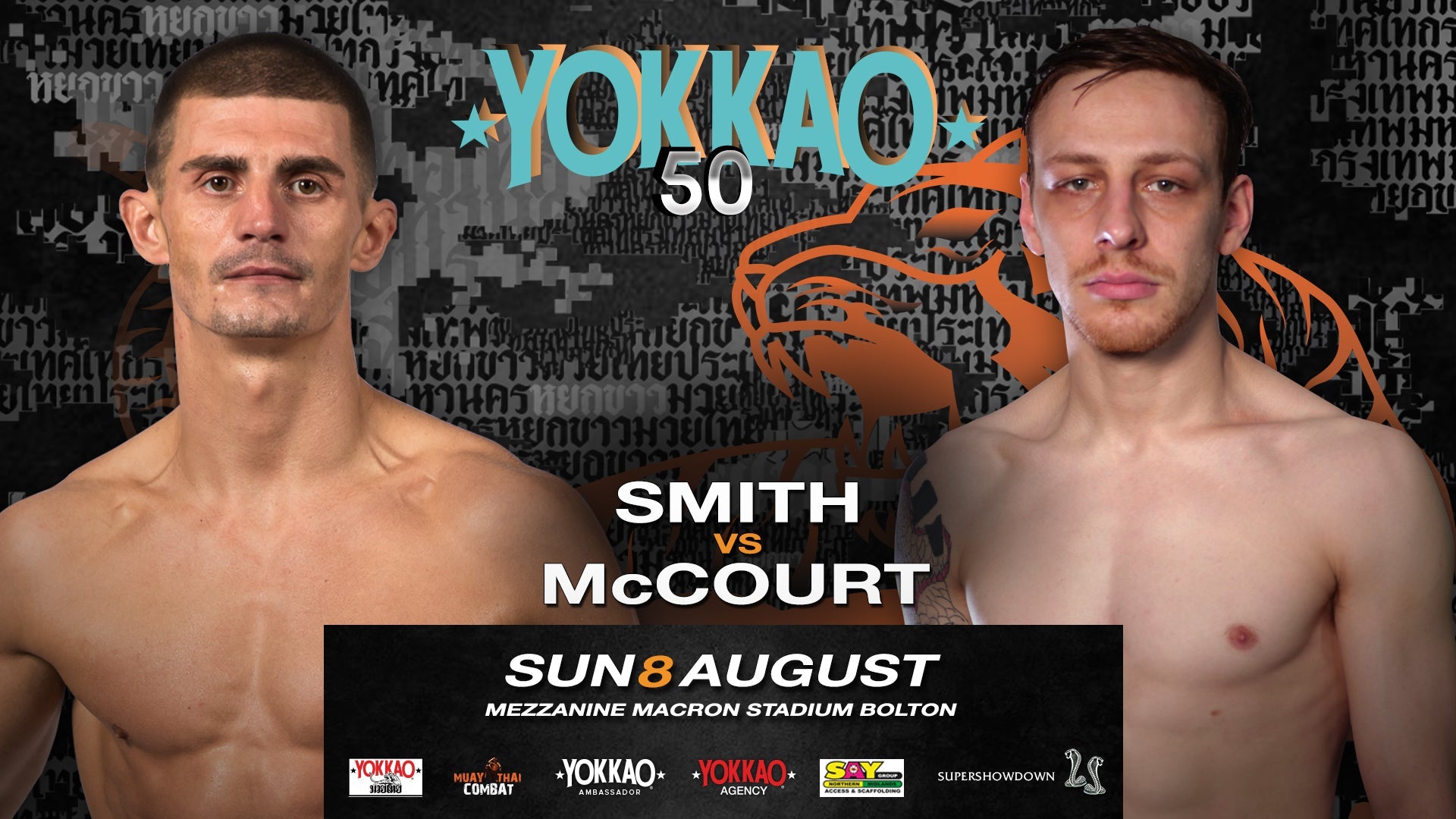 YOKKAO 50: Jacob Smith vs Tam McCourt-YOKKAO Europe