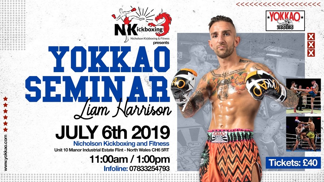 YOKKAO Seminar with Liam Harrison Set for 6 July in Wales-YOKKAO Europe