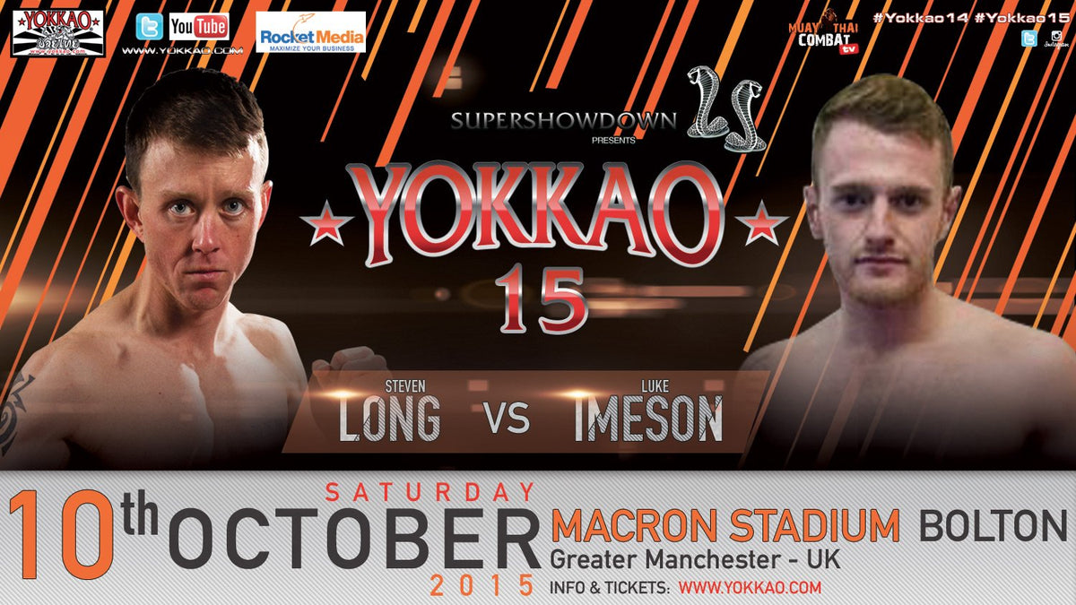 YOKKAO 15 Double Interview: Steven Long vs Luke Imeson!-YOKKAO Europe