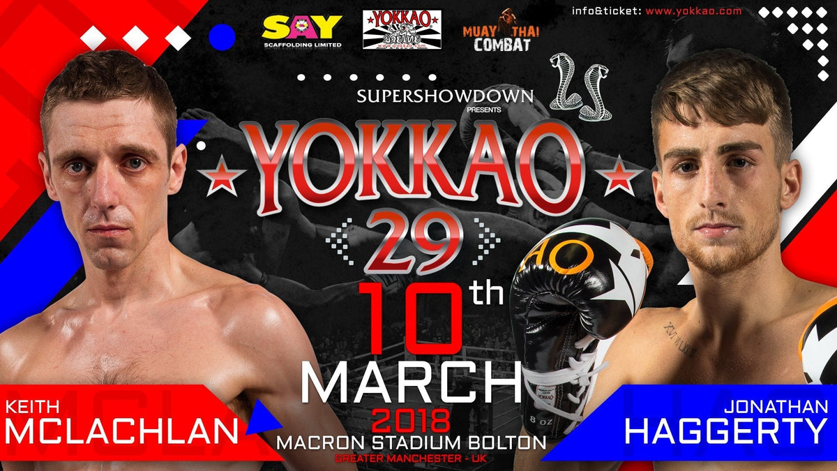 YOKKAO 29: Keith McLachlan vs Jonathan Haggerty!-YOKKAO Europe
