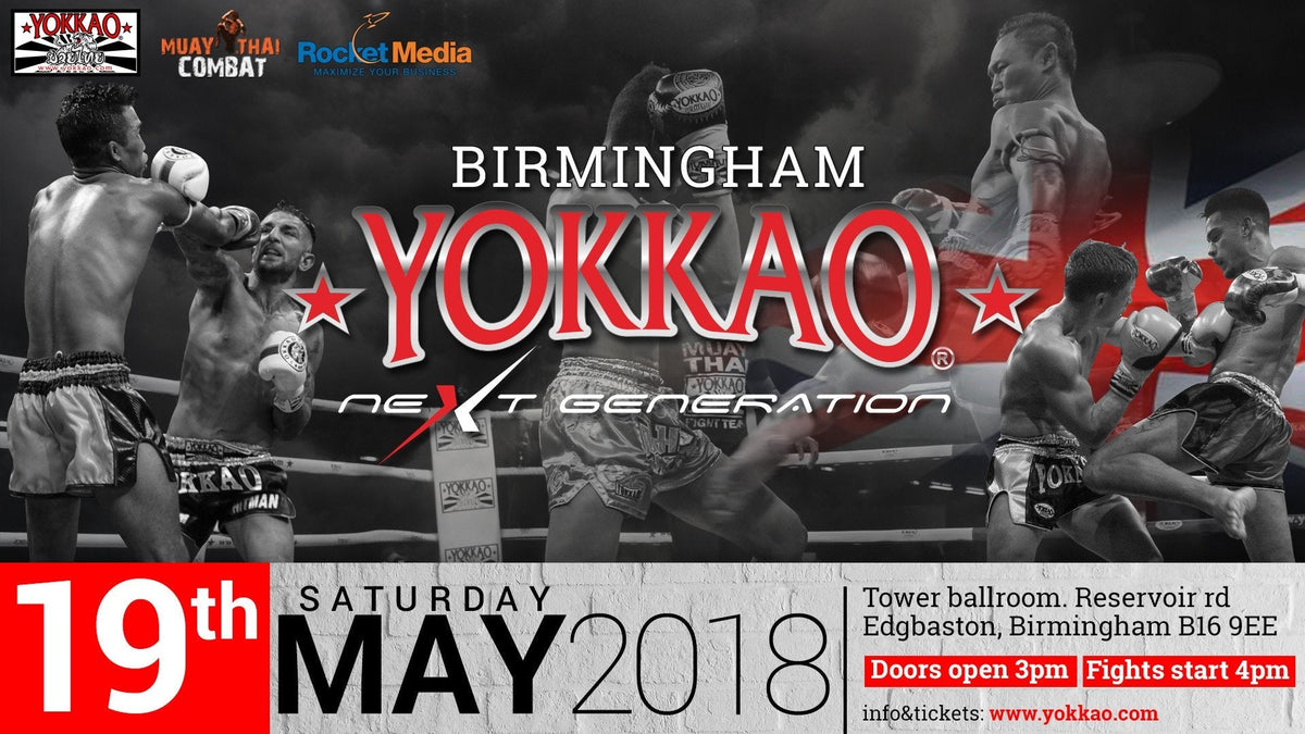 YOKKAO Next Generation Goes to Birmingham on 19th May!-YOKKAO Europe