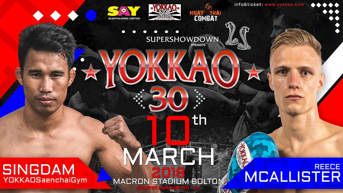 YOKKAO 30: Singdam vs Reece McAllister-YOKKAO Europe