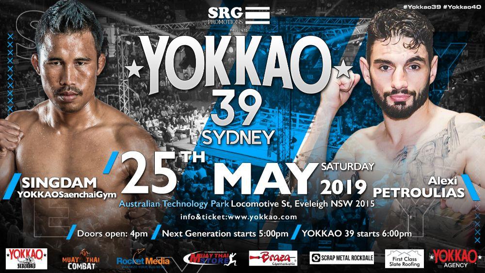 Singdam vs Alexi Petroulias to Headline YOKKAO 39-YOKKAO Europe