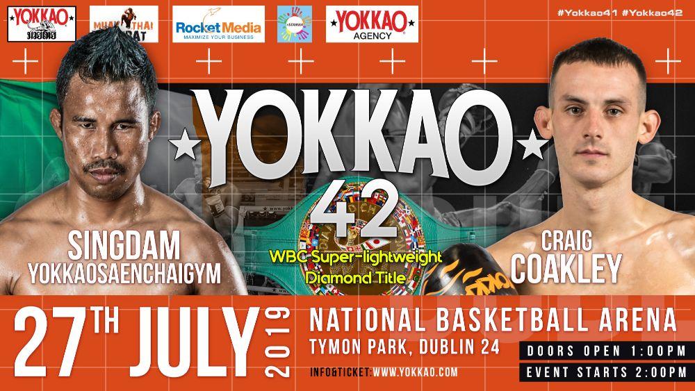 BREAKING: Singdam vs Coakley for WBC Diamond title at YOKKAO 42-YOKKAO Europe