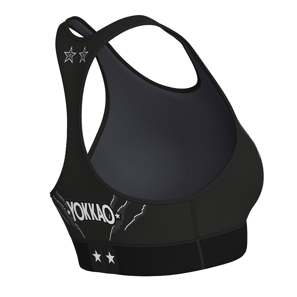 Reggiseno sportivo a compressione Scratch