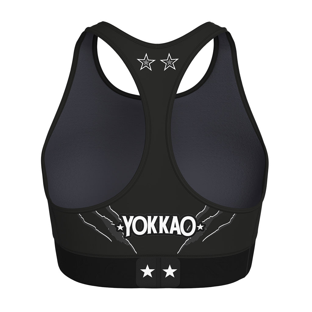 Reggiseno sportivo a compressione Scratch