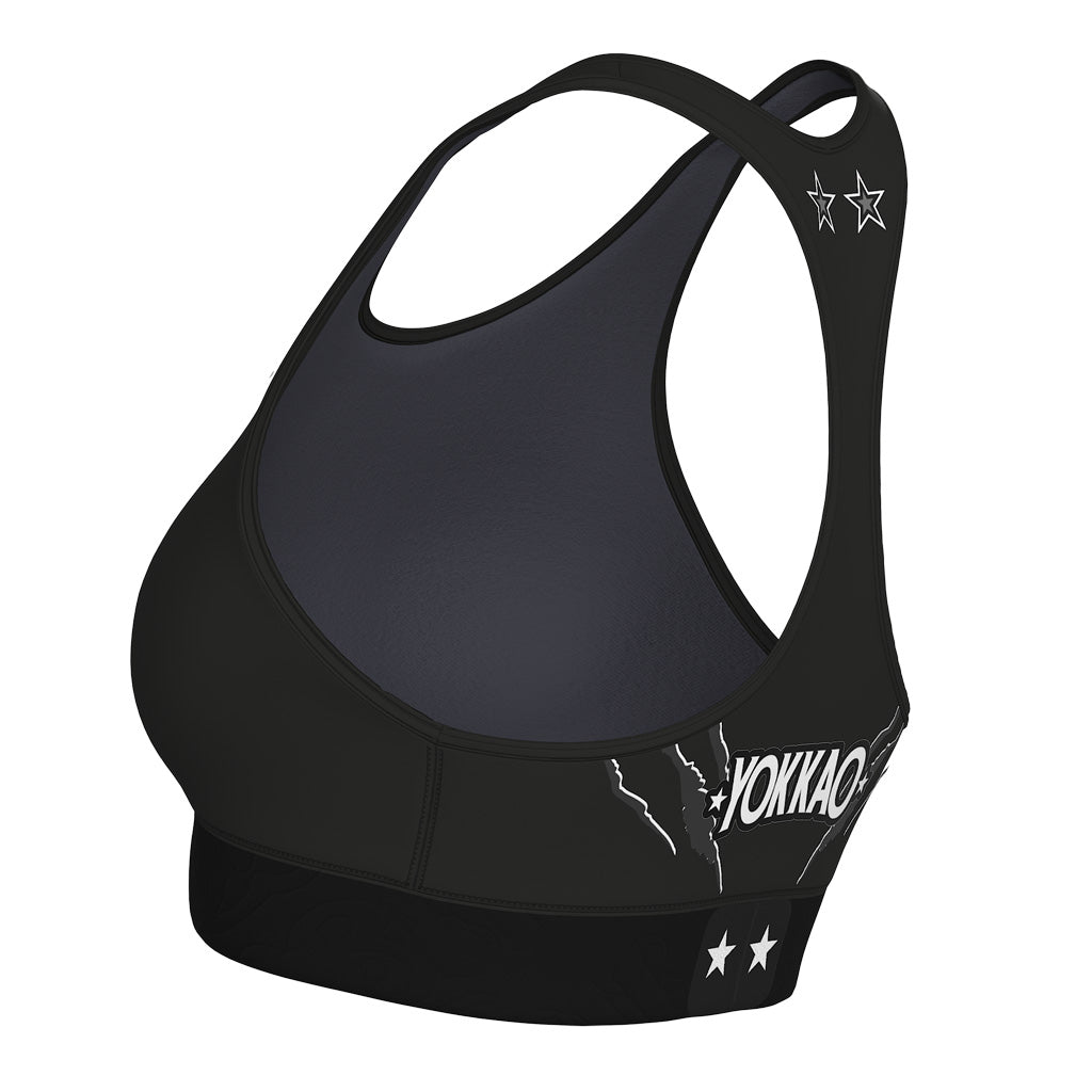 Reggiseno sportivo a compressione Scratch