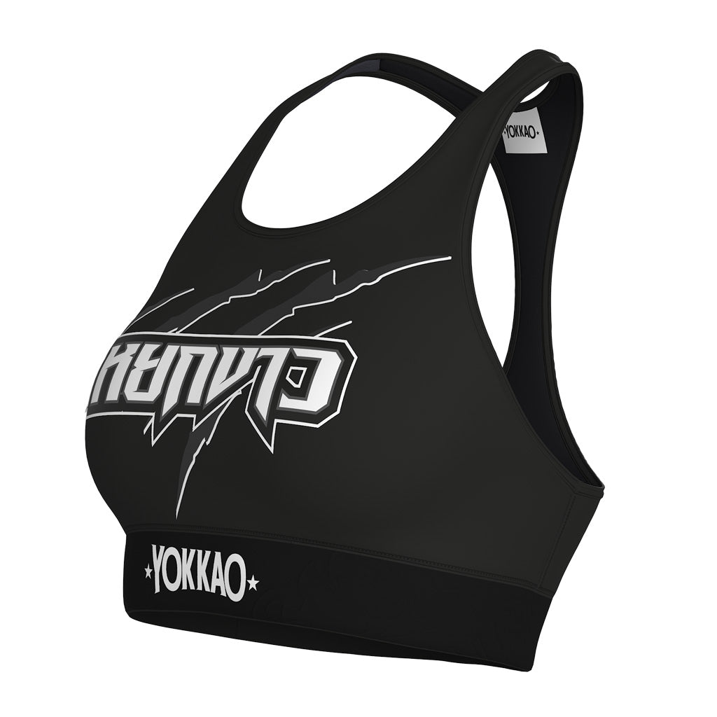 Reggiseno sportivo a compressione Scratch