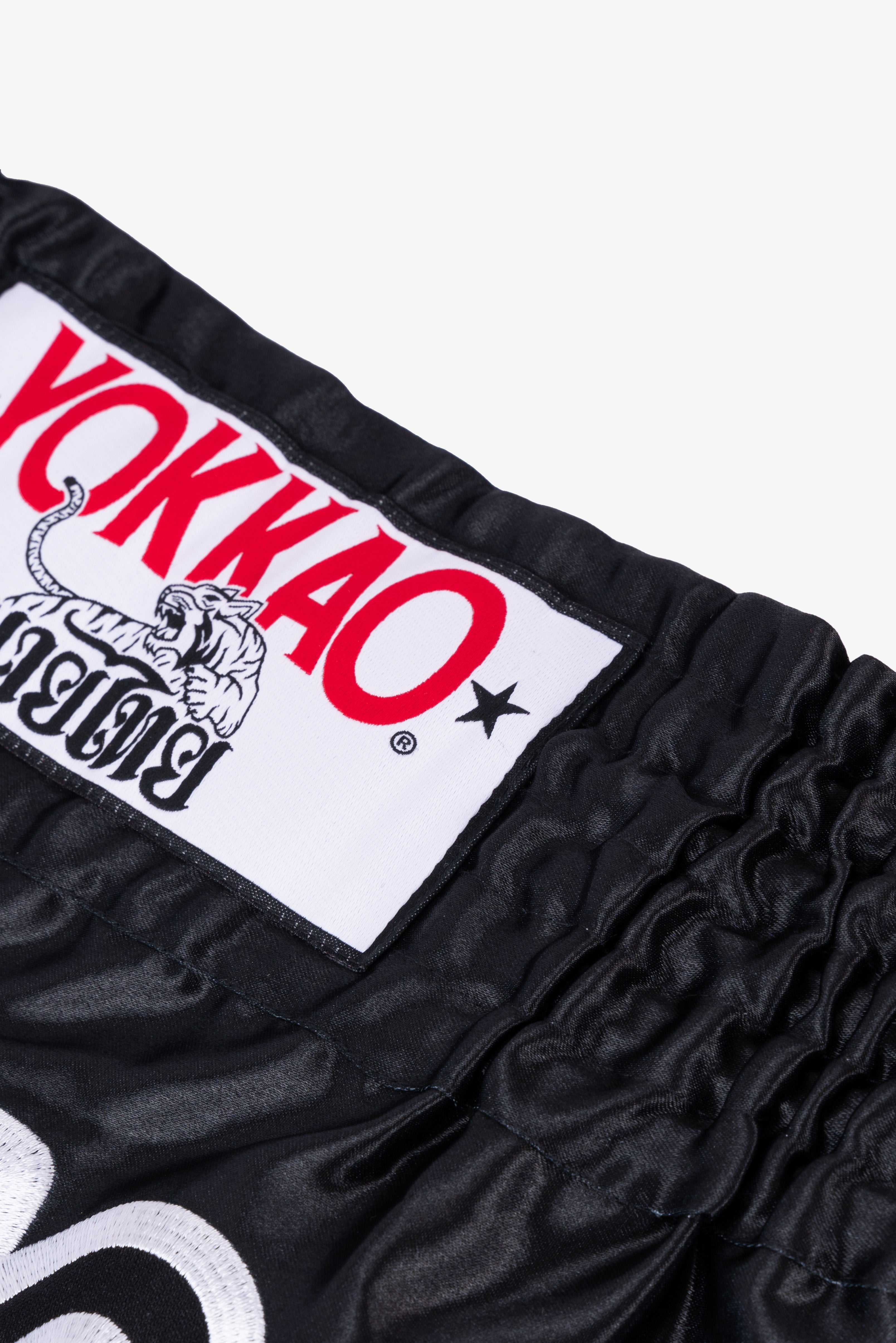 Close-up fighter in YOKKAO gym