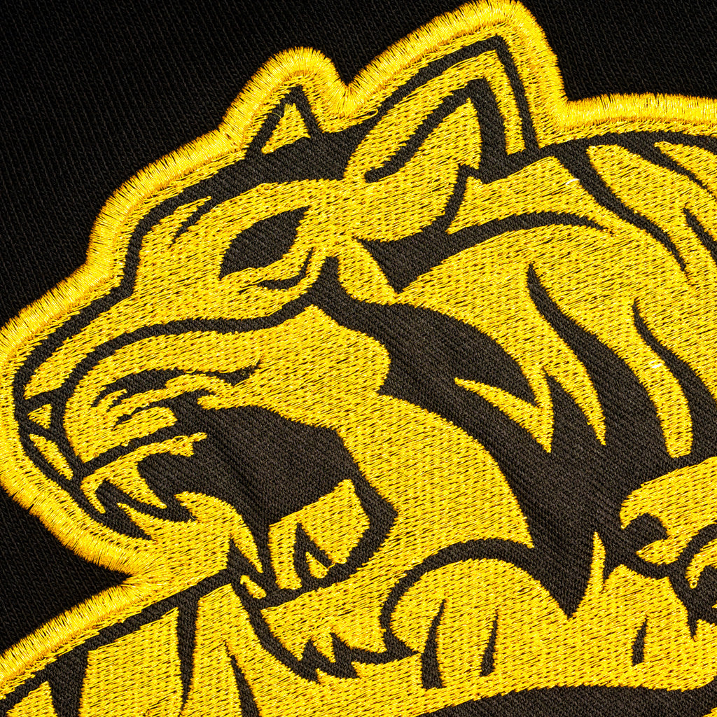 Sweat à capuche Tigre Or