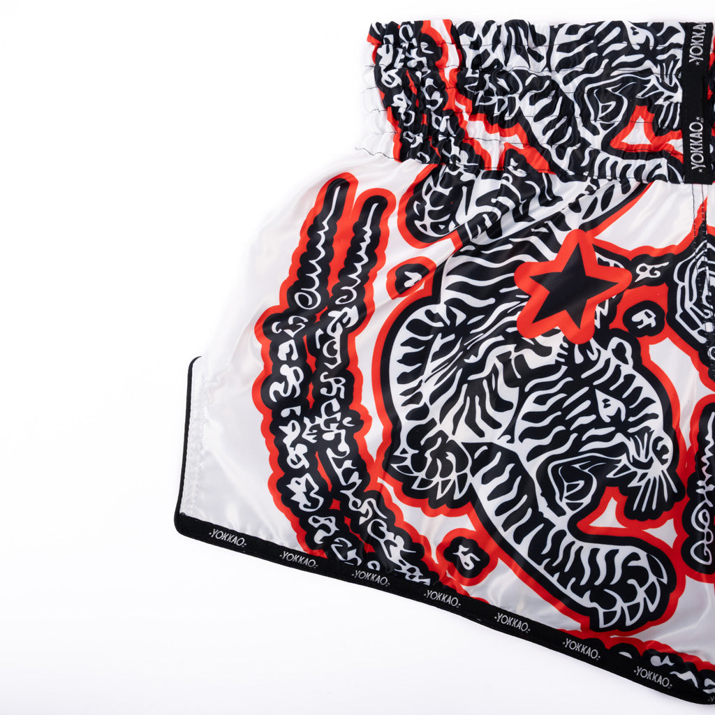 SAK YANT Muay Thai Shorts-shorts-carbonfit-new-yokkao-dollar-YOKKAO Europe