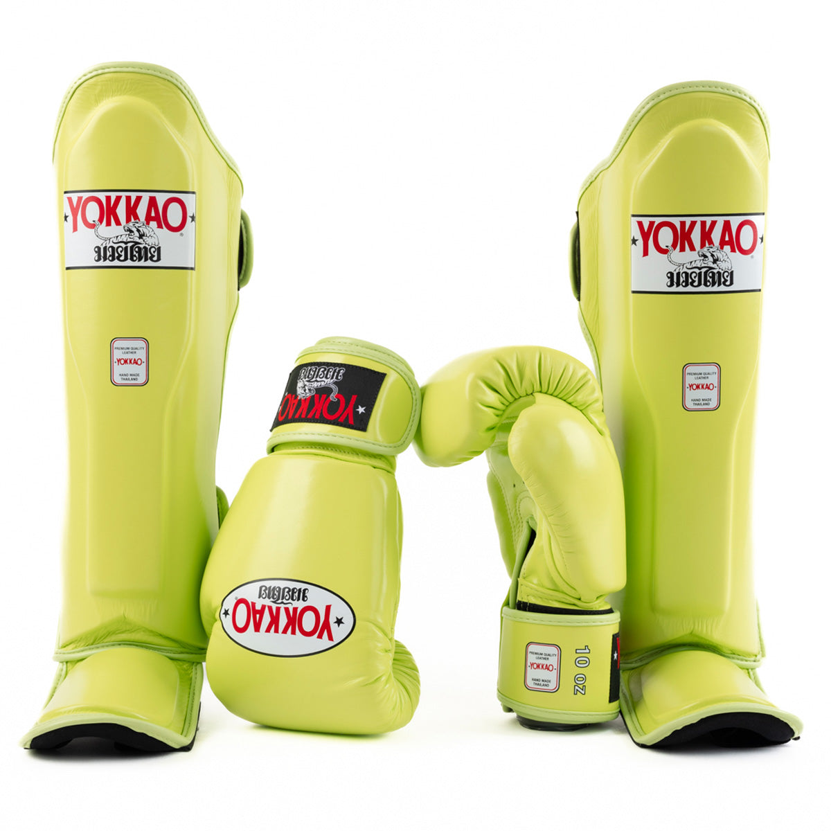 Matrix Lime Punch Shin Guards