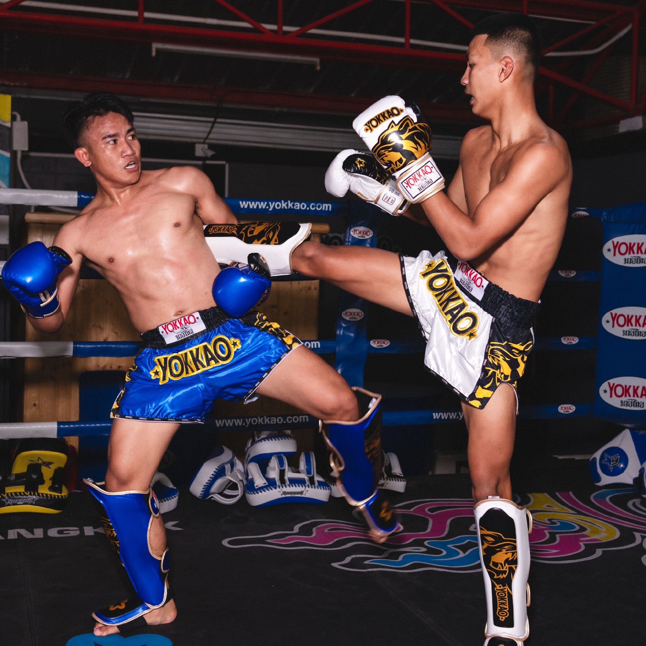 Pantaloncini Muay Thai Original Gold