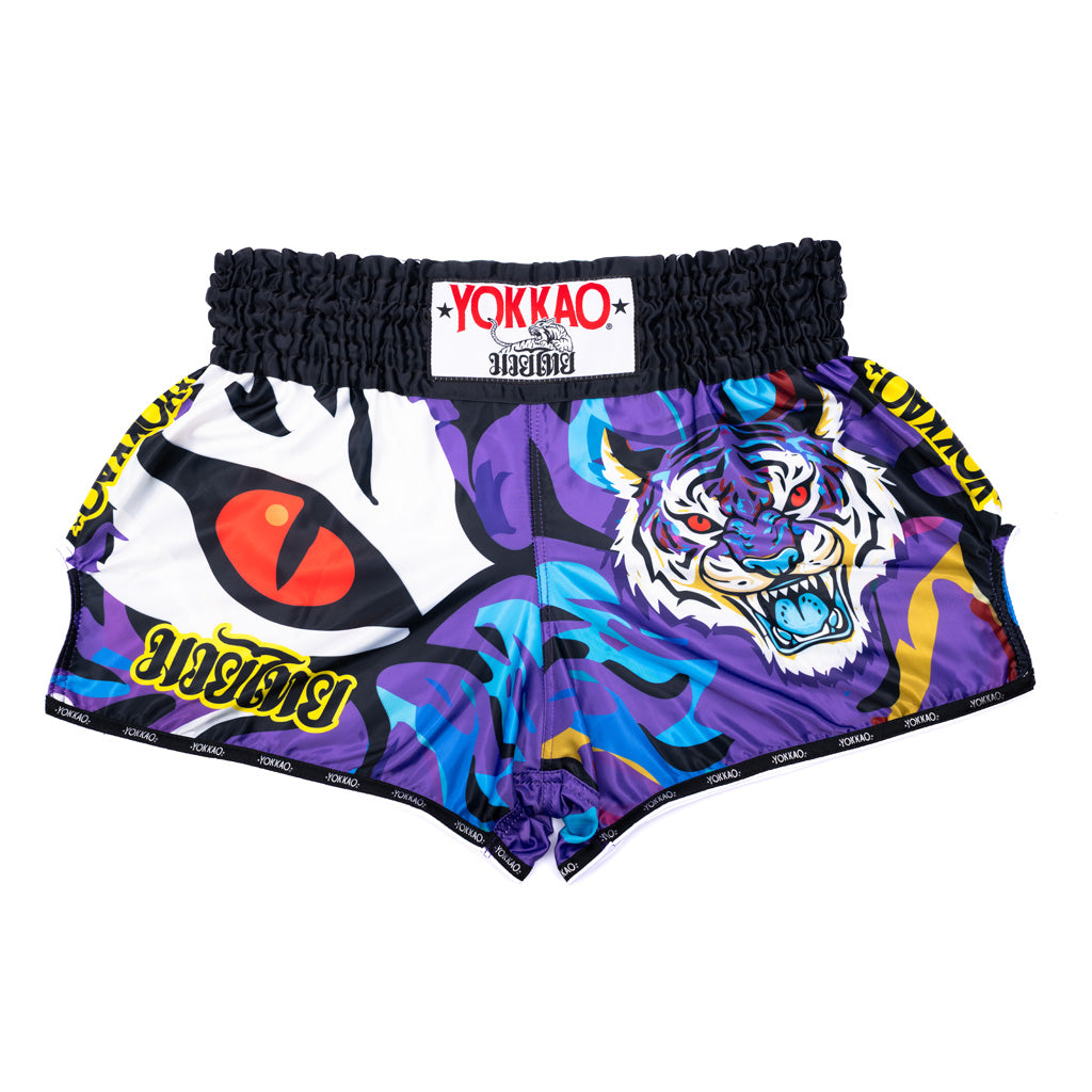 YOKKAO Angry Tiger Muay Thai Shorts | Premium Muay Thai Fightwear