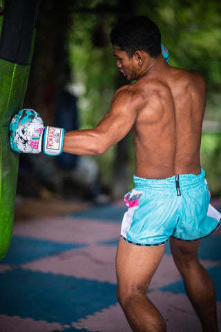 Boxing punches demonstration