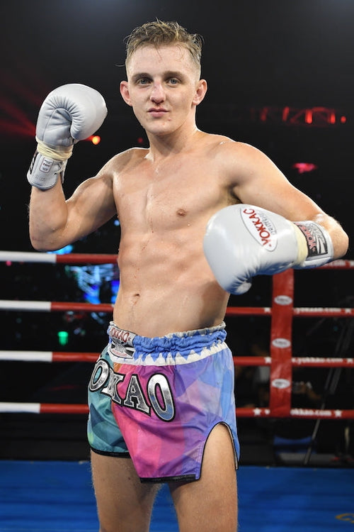 Spencer Muay Thai Fighter Pose