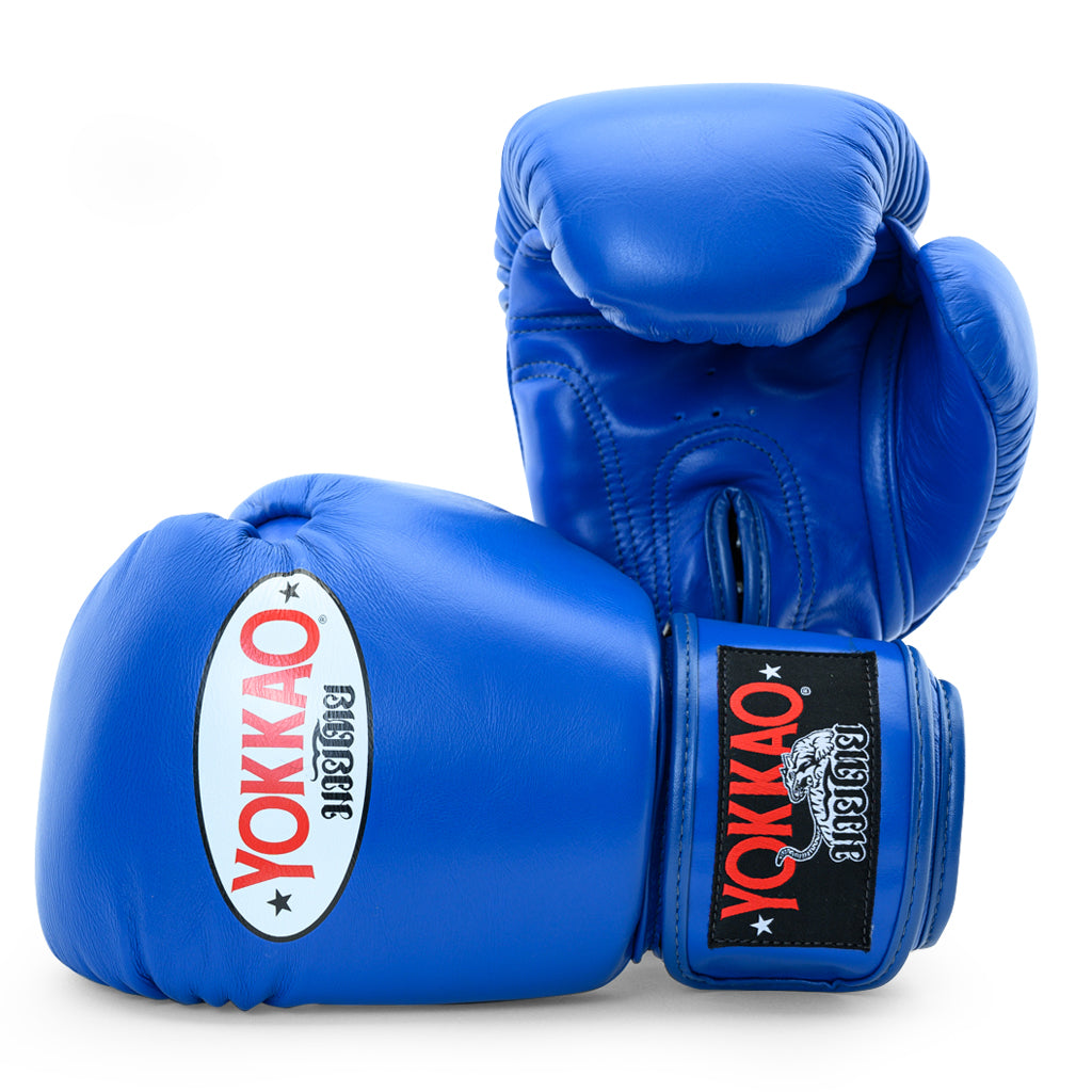 Guantoni da boxe Matrix blu