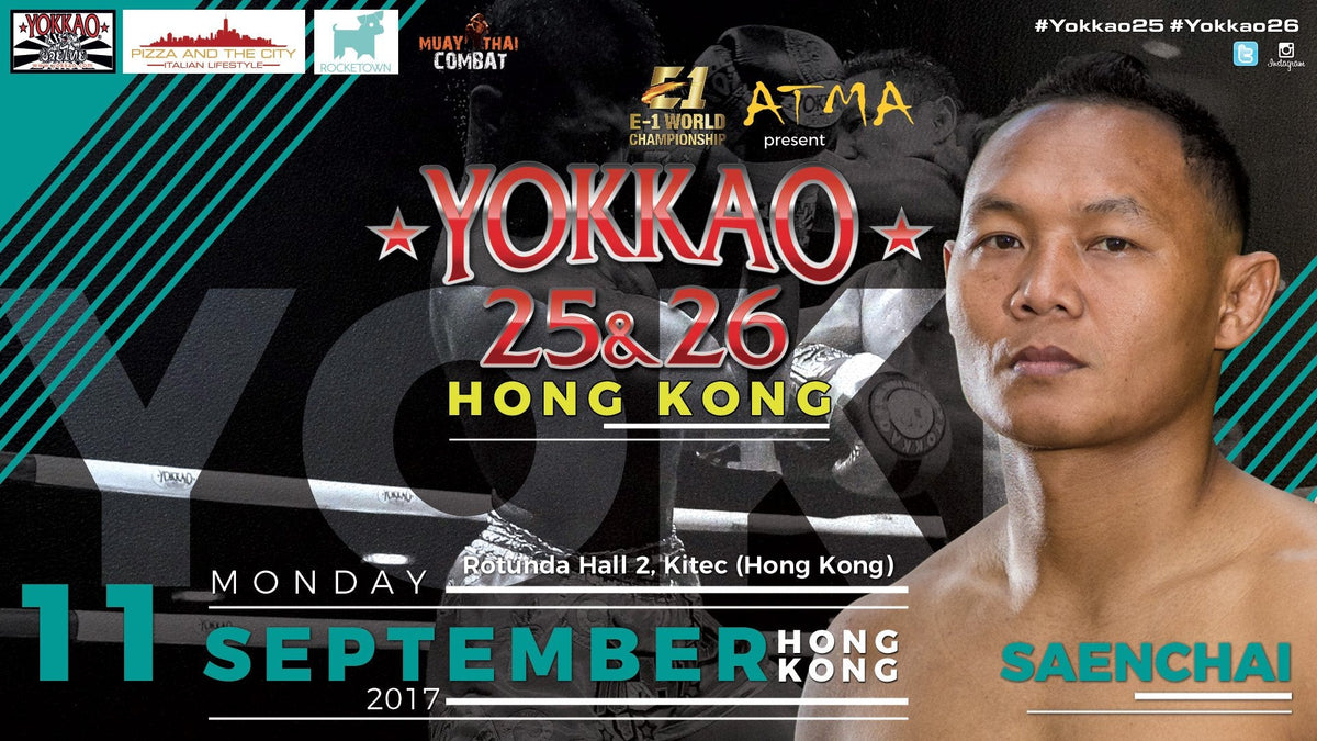 The Challenge: Who wants to fight against Saenchai this September 11th in Hong Kong?-YOKKAO Europe