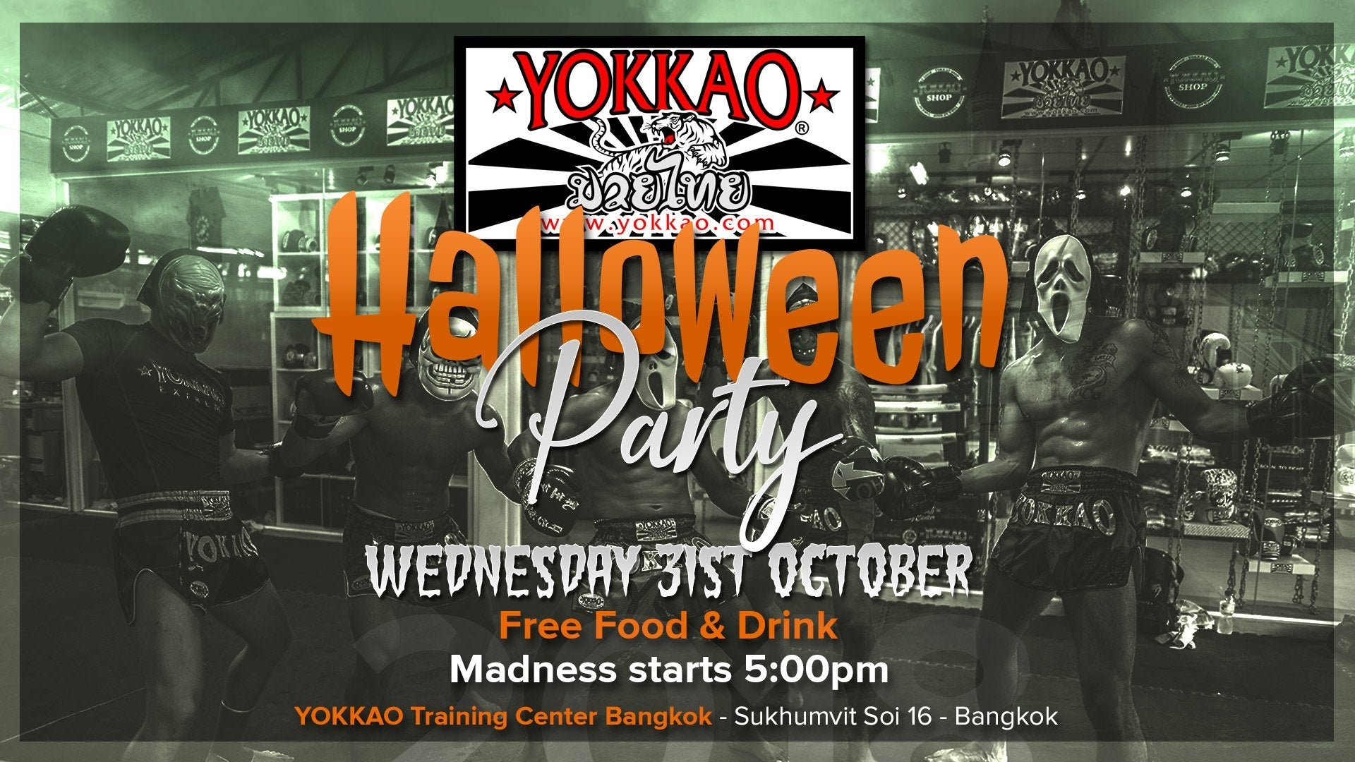 YOKKAO Holds First-Ever Halloween Party-YOKKAO Europe