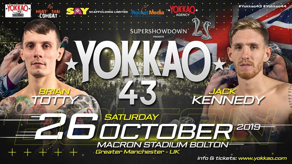 YOKKAO 43: Brian Totty vs Jack Kennedy-YOKKAO Europe