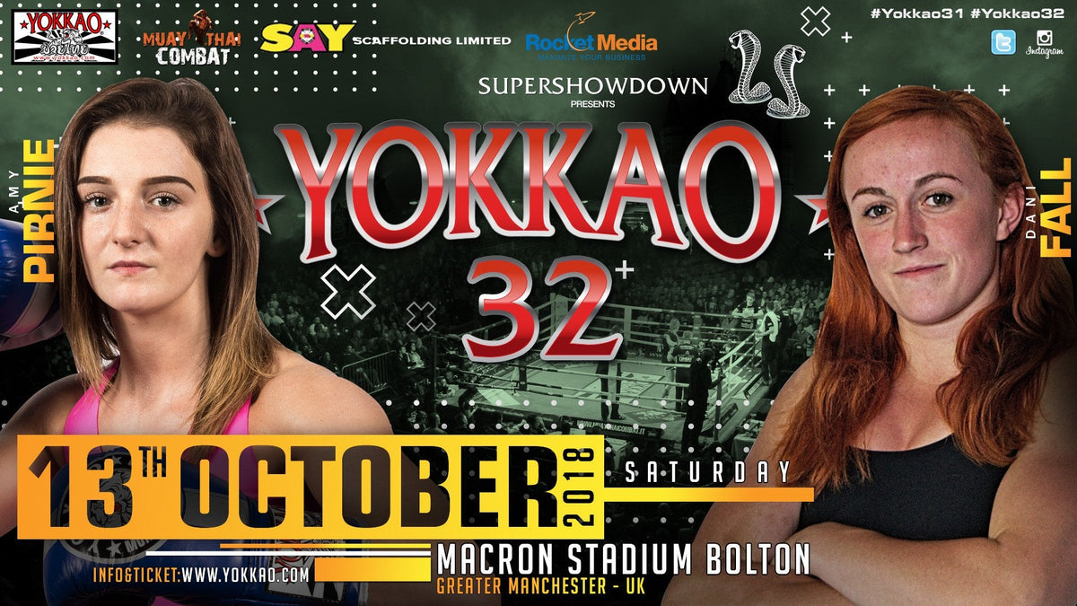 YOKKAO 32: Amy Pirnie vs Dani Fall For Number 1 Spot!-YOKKAO Europe