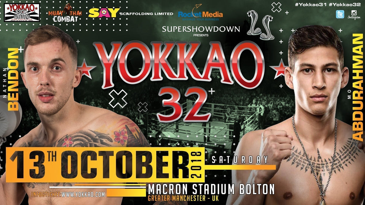YOKKAO 32: Nathan Bendon vs Mo Abdurahman-YOKKAO Europe