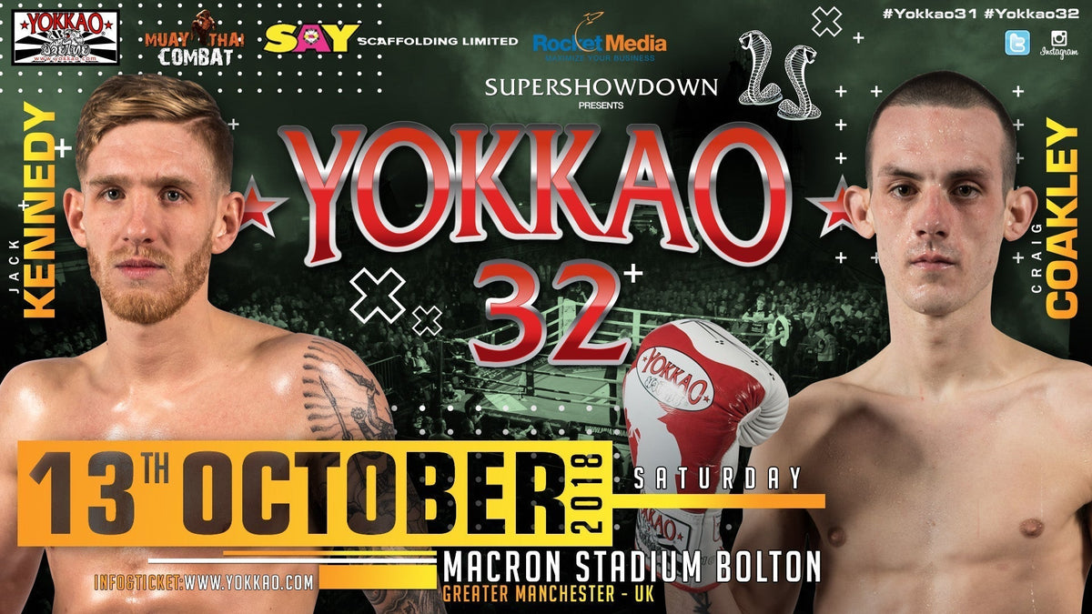 YOKKAO 32: Jack Kennedy vs Craig Coakley!-YOKKAO Europe