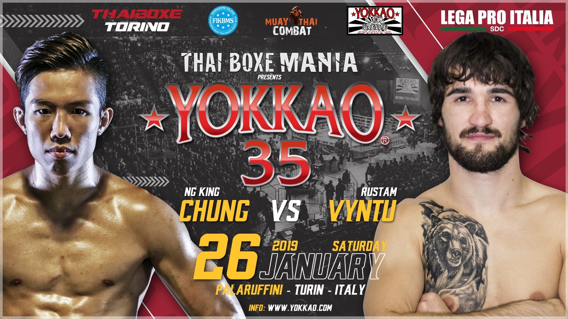 YOKKAO 35: Ng King Chung vs Rustam Vyntu