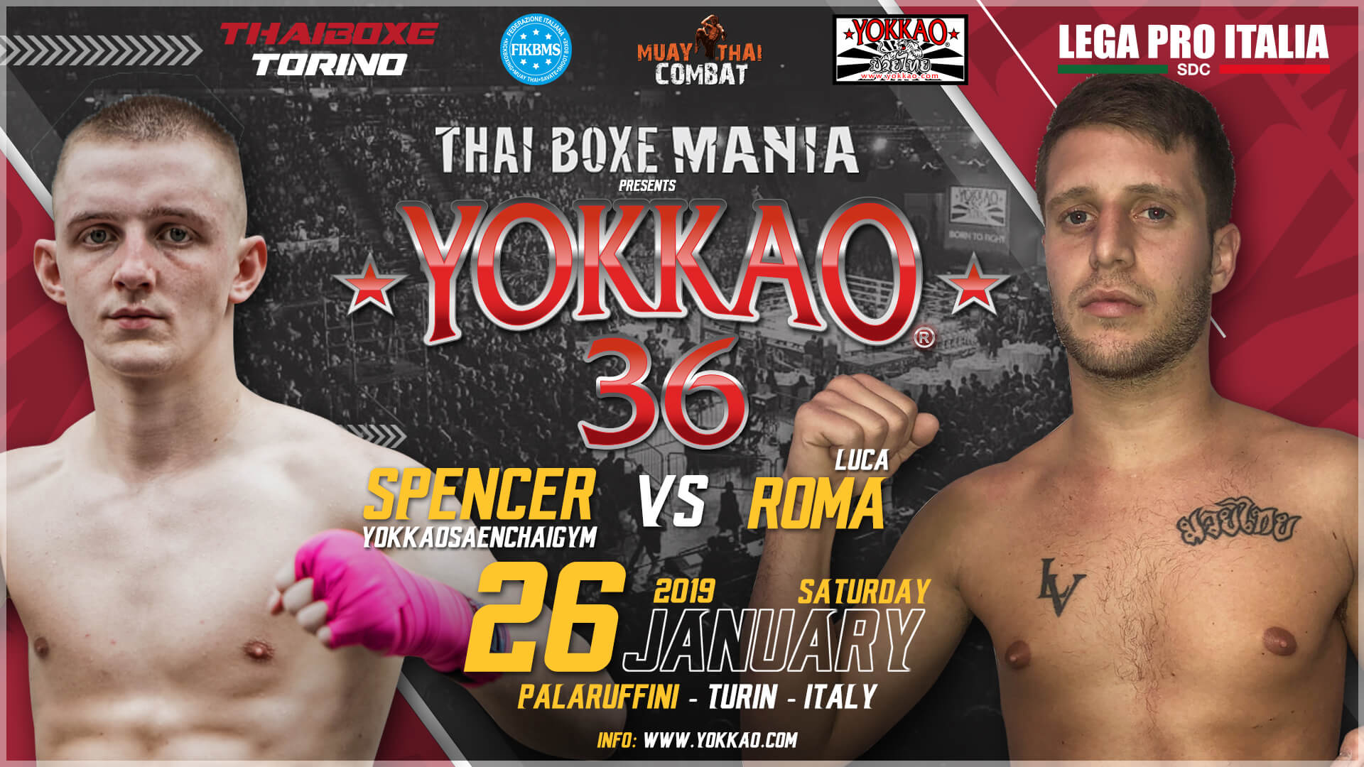 YOKKAO 36: Spencer Brown vs Luca Roma-YOKKAO Europe