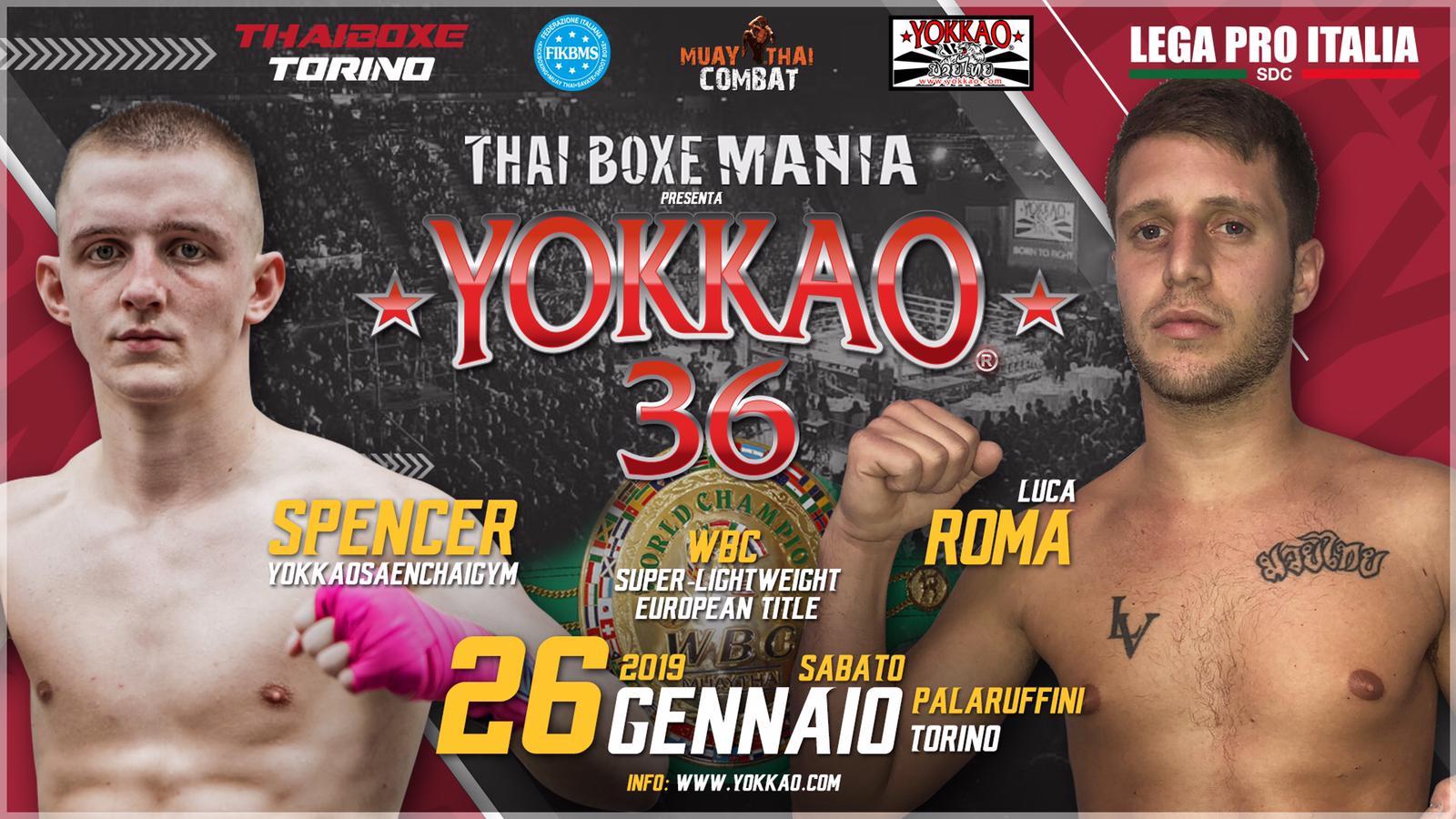 YOKKAO 36: Spencer Brown Fights for WBC European Title!-YOKKAO Europe