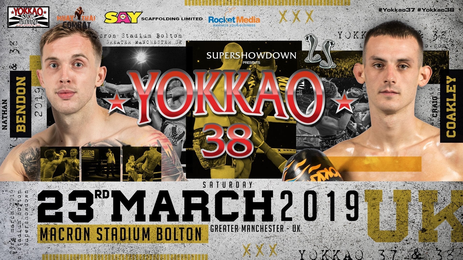 YOKKAO 38: Nathan Bendon vs Craig Coakley-YOKKAO Europe