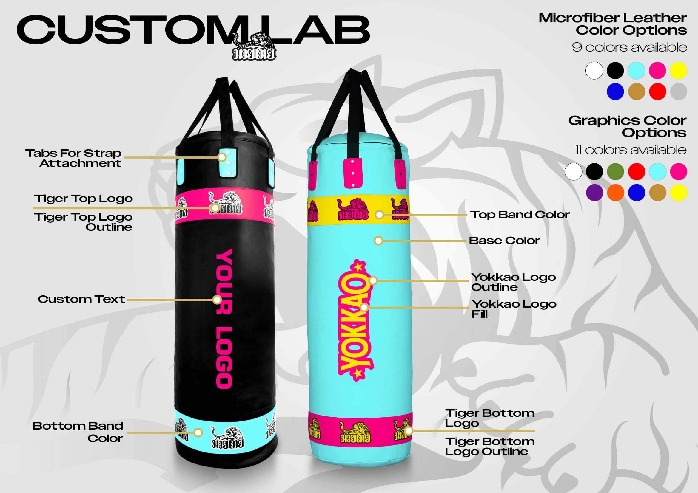 Design Your Custom Heavy Bag with YOKKAO’s 3D App – Now Available via YOKKAO Custom Lab-YOKKAO Europe