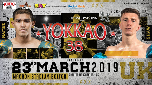Christopher Shaw Steps In To Face Rambo For YOKKAO 38