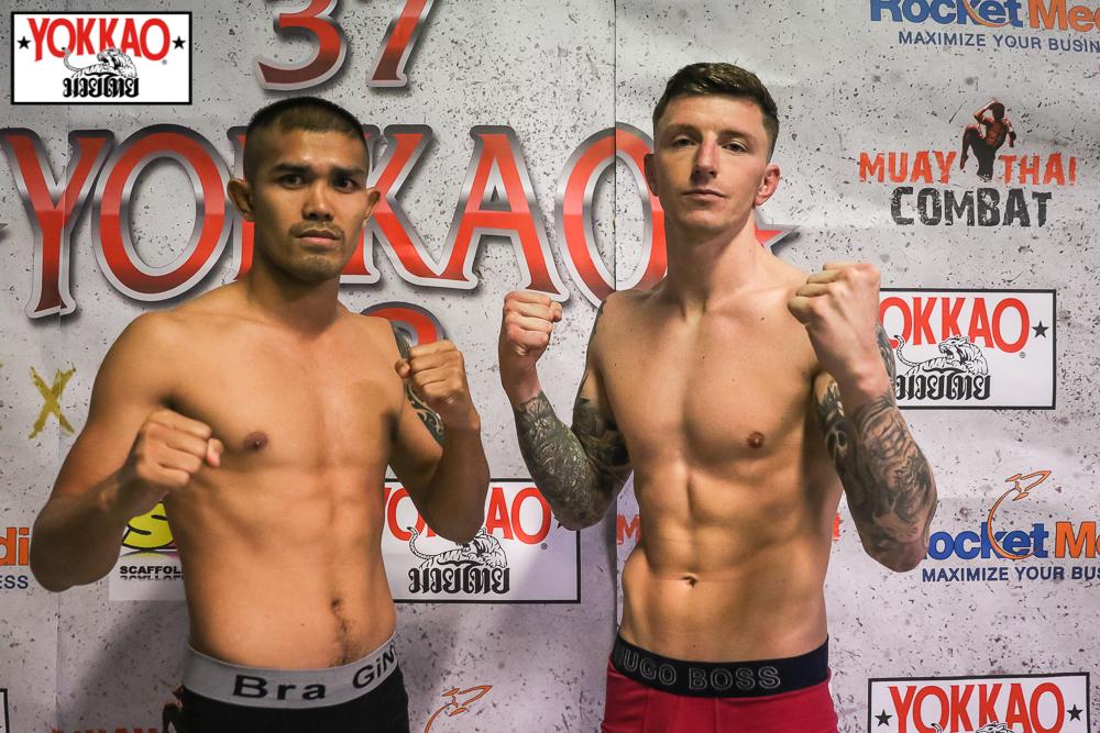 YOKKAO 37 - 38 Weigh -In Results-YOKKAO Europe