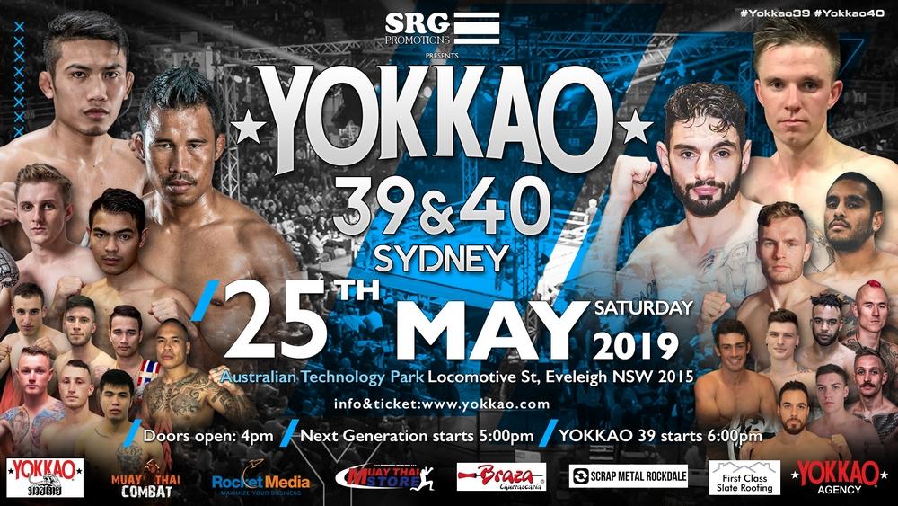 YOKKAO 39 - 40 Full Fight Card-YOKKAO Europe