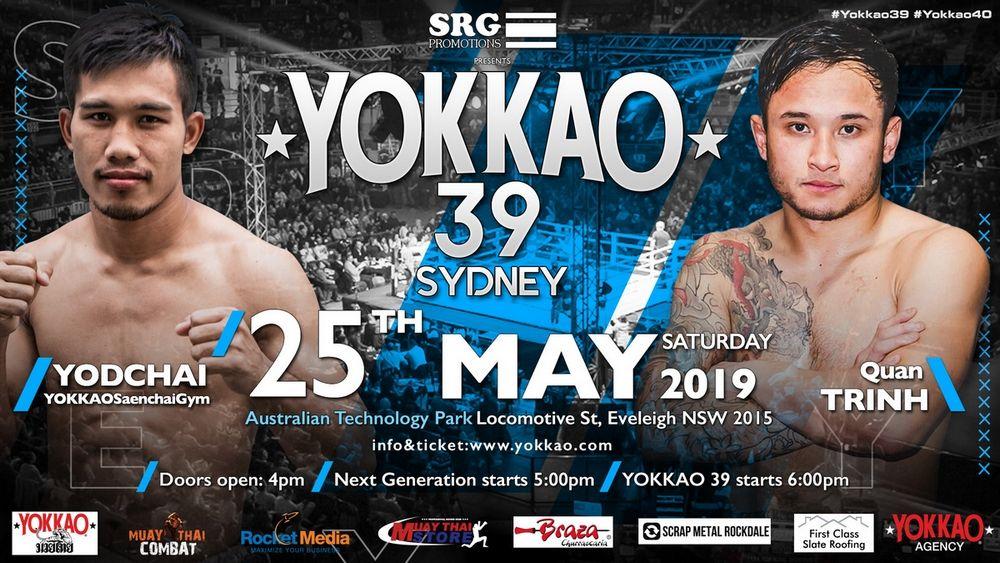 YOKKAO 39: Yodchai vs Quan Trinh-YOKKAO Europe