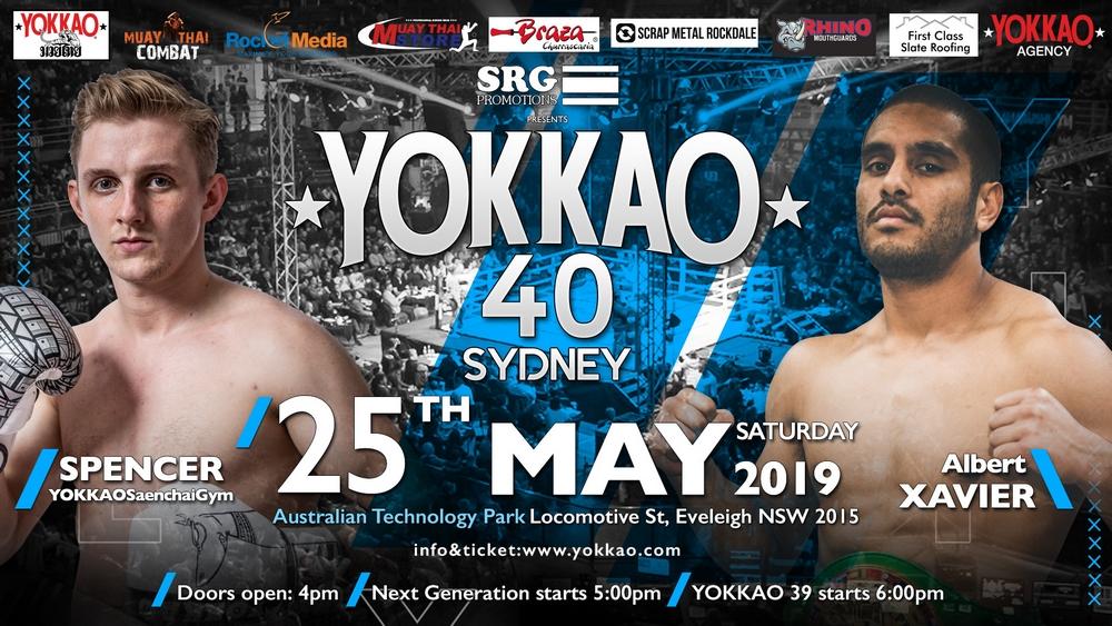 Xavier: I Come To Win The Fight Against Spencer at YOKKAO 40-YOKKAO Europe