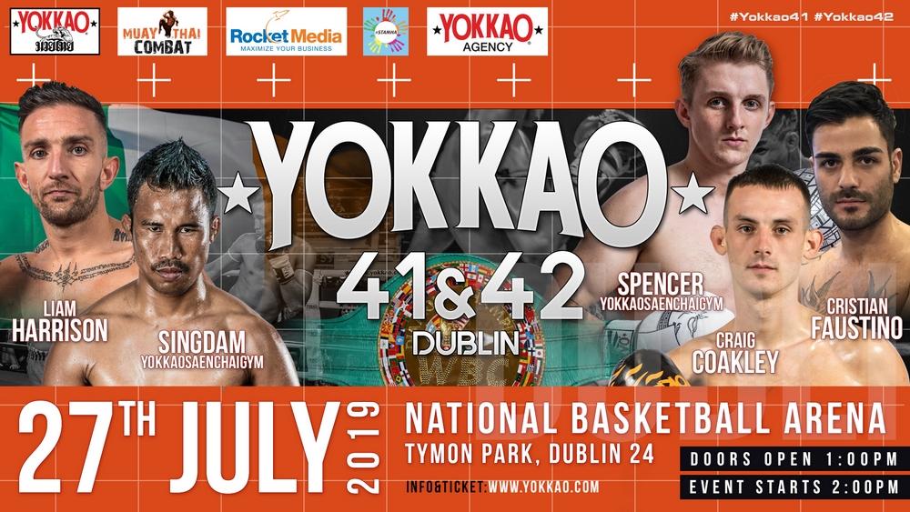 Full Fight Card Released for YOKKAO 41-42-YOKKAO Europe